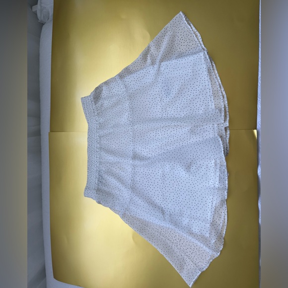 Banana Republic White Polka Dots Flowy Mini A-Line Summer Chic size Small - Picture 7 of 13